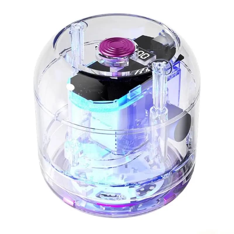 D0AB Portable Fuzz Remover Fabric Shaver Rechargeable Lint Shaver with Digital Display Light Weight Fabric Hairball Shaver