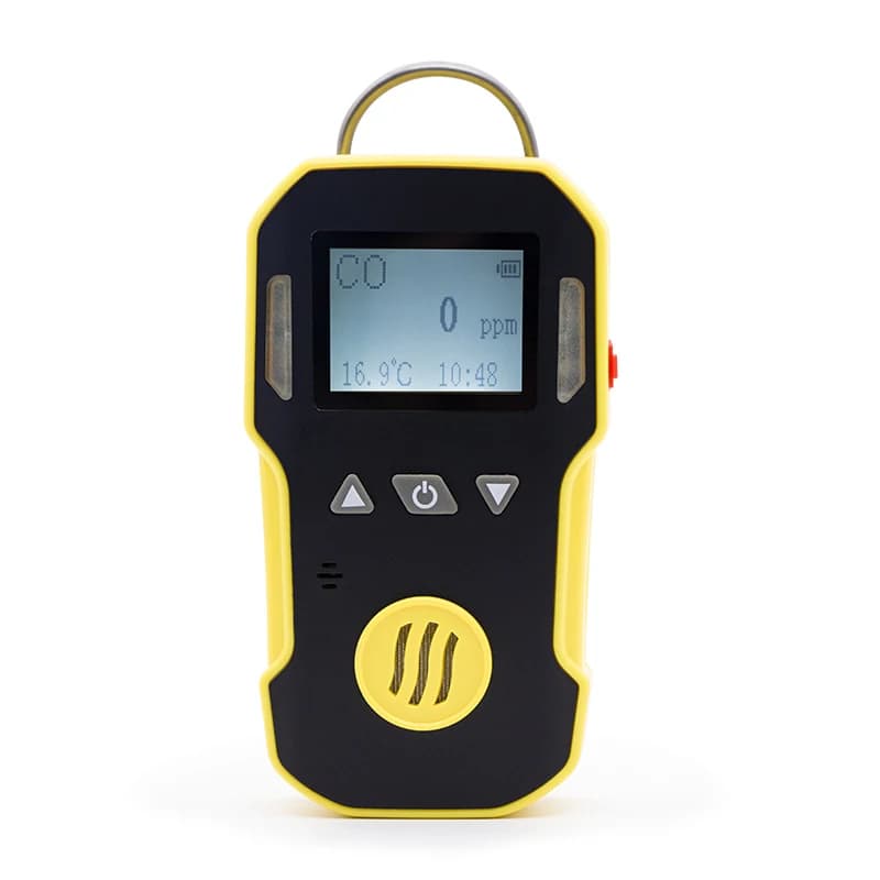 Rilevatore portatile di gas monossido di carbonio con display a cristalli liquidi