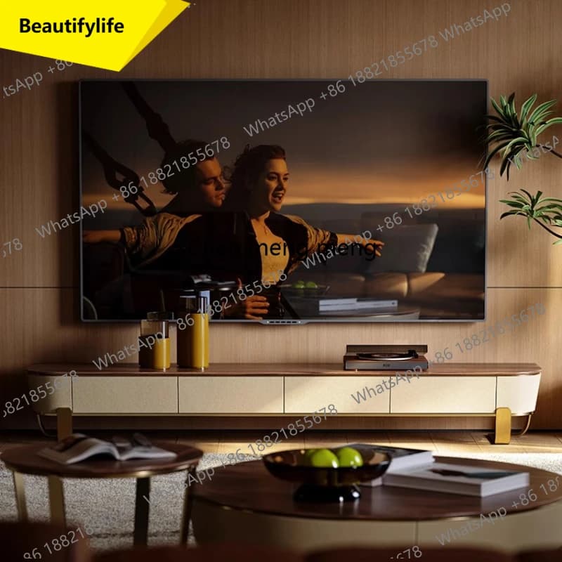 Lightweight Luxury TV A38, Nordic Design, Modern TV Table for Living, Universal Furniture for Corridor