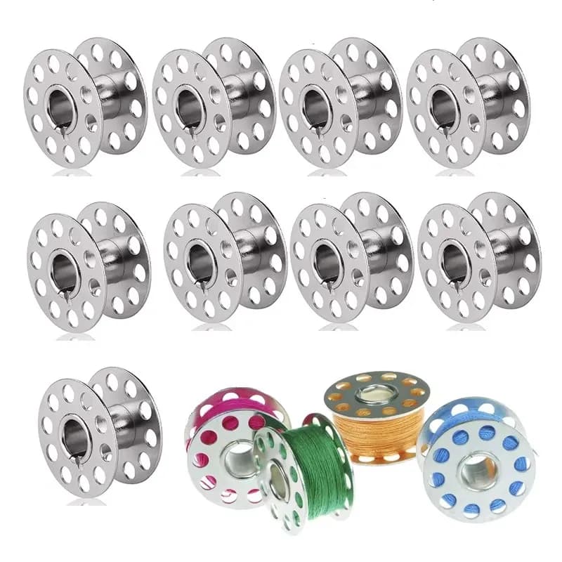 10/40/80 Pezzi Bobine in Metallo Bernina # 0115367000-B Parti di Ricambio per Macchine da Cucire Bernina, Accessori