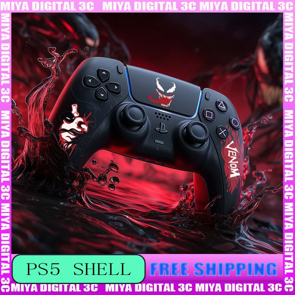 Guscio di Ricambio per Controller PS5, Cover Frontale con Touchpad DualSense per Controller di Gioco BDM-010-050, Accessori
