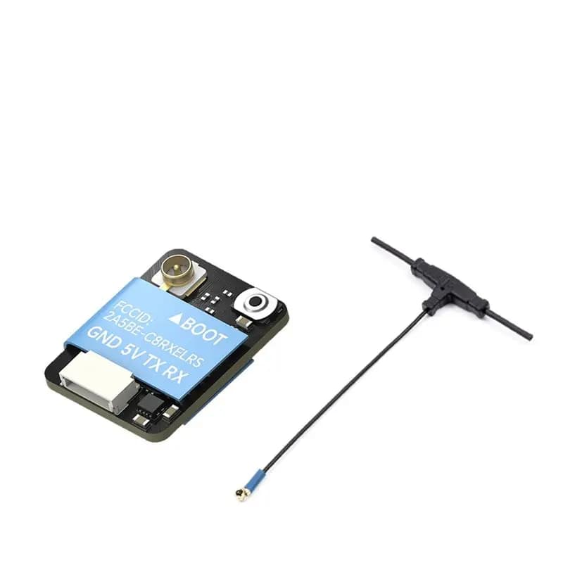 Ricevitore Nano ABDW-ELRS 868/900Mhz Open Source con Antenna per Droni da Corsa FPV RC