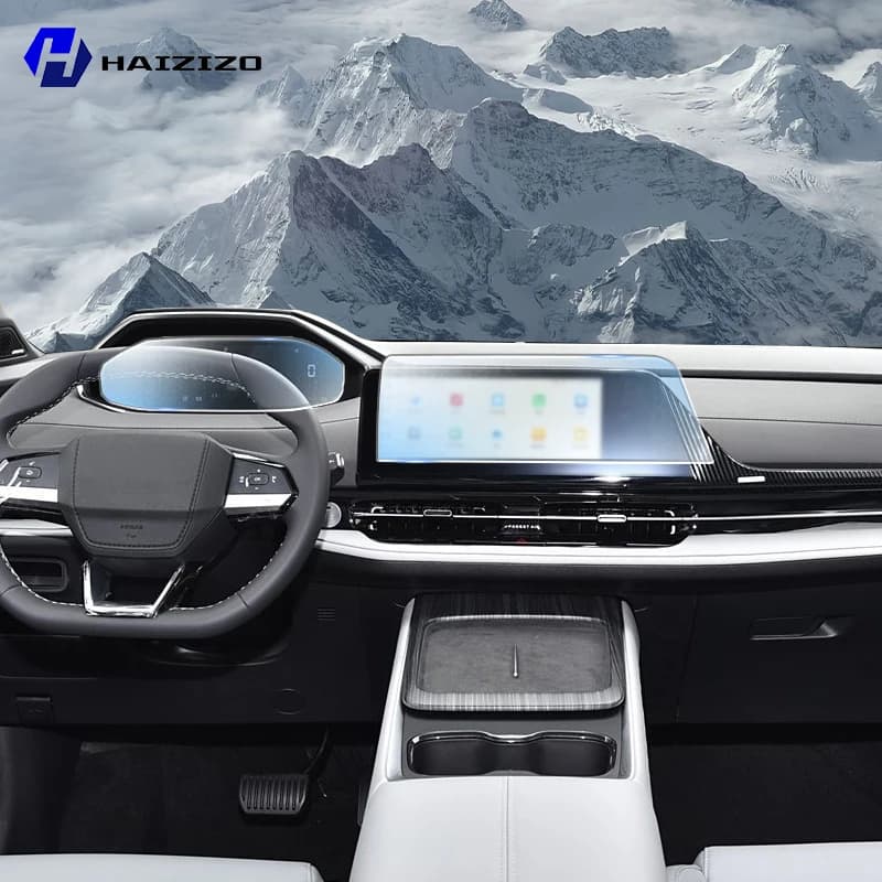 Per Changan Qiyuan Q05 2023-2025 Schermo LCD Anti impronte digitali Pellicola opaca in TPU Pellicola protettiva per schermo di navigazione per auto Accessori PPF