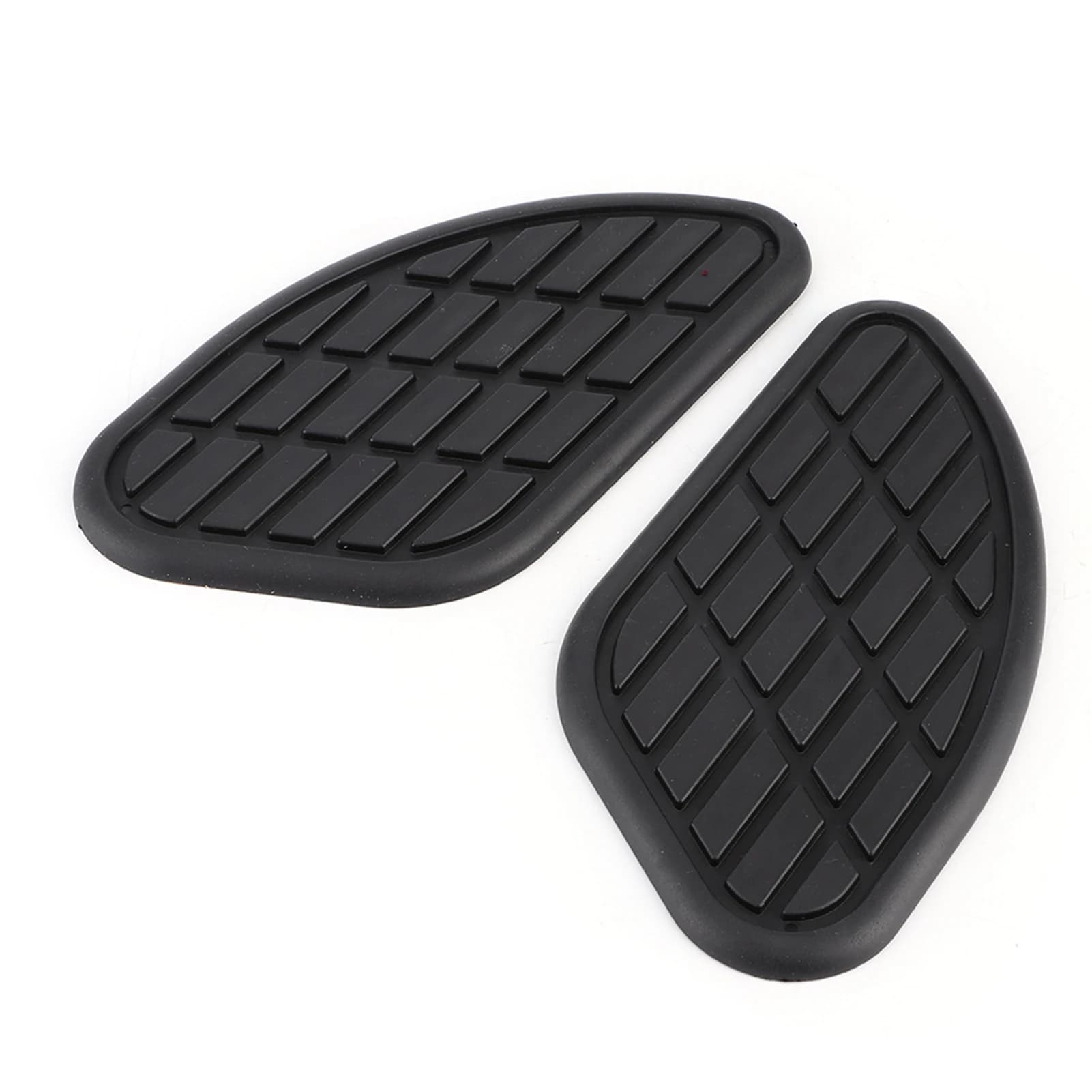 1 paio di adesivi protettivi per ginocchiere per serbatoio carburante per moto pannelli laterali per Harley Honda Yamaha Cafe Racer Vintage Tank Traction Pad