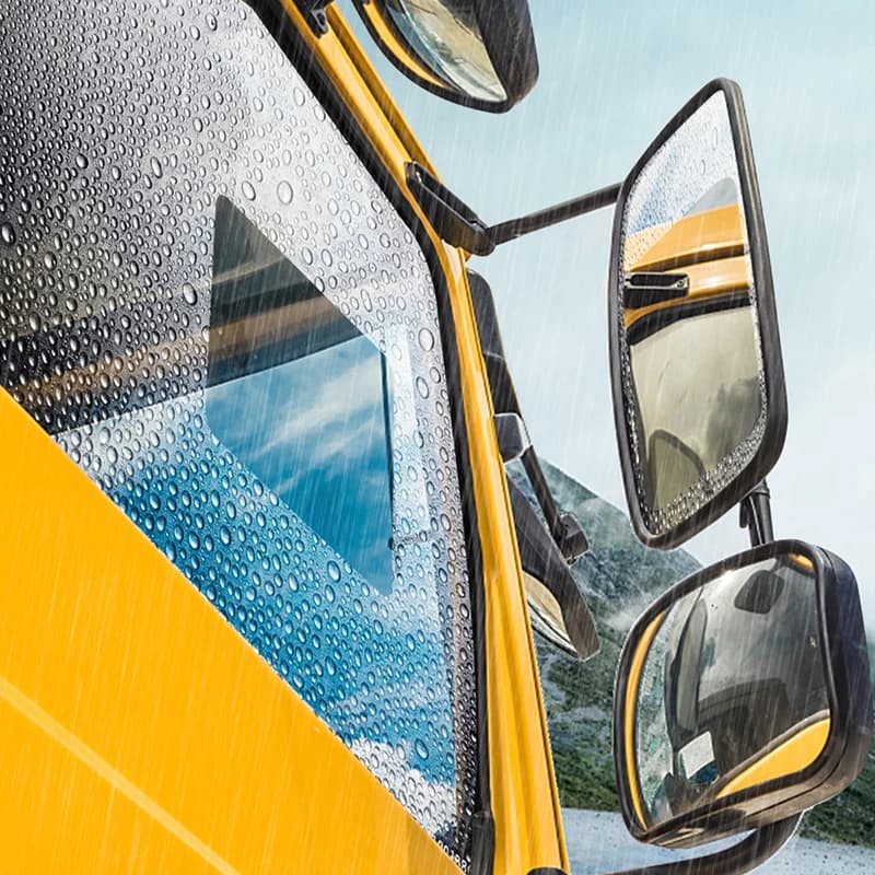 【CR】Pellicola antipioggia per finestrini laterali auto 30cmx100cm, antiappannamento, impermeabile, per finestre di casa, specchi da bagno, adesivi impermeabili