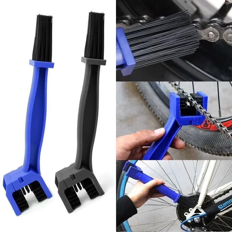 Motorcycle and Road Bike Chain Laptop Cleaner, Chain Cleaning Brush, Bike Maintenance Tool