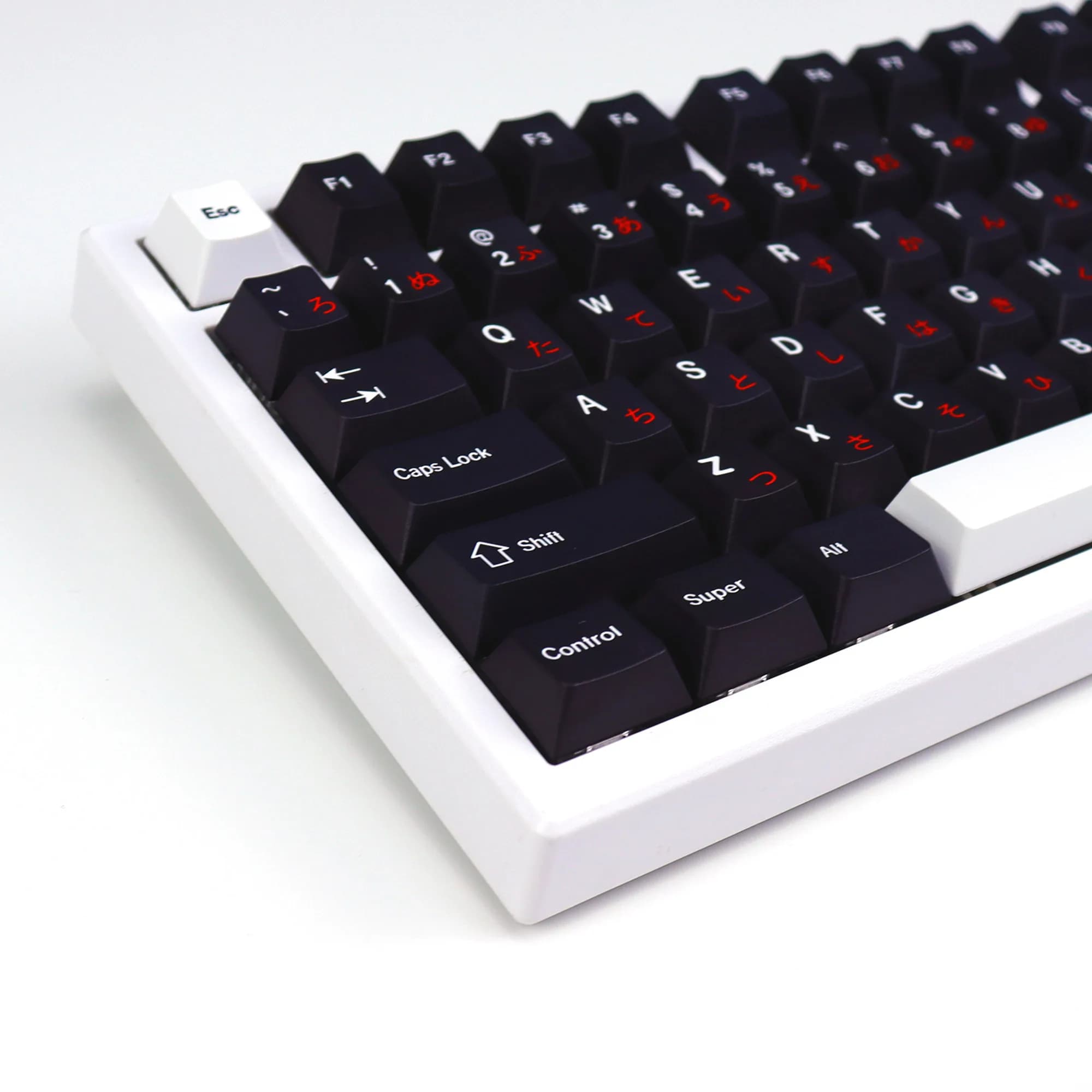 KBDiy 143 tasti GMK WOB Rosso Cyrillico Japaneae Keycap Cherry Profilo PBT Sublimazione della tintura per tastiera meccanica Copritasti MX Switch