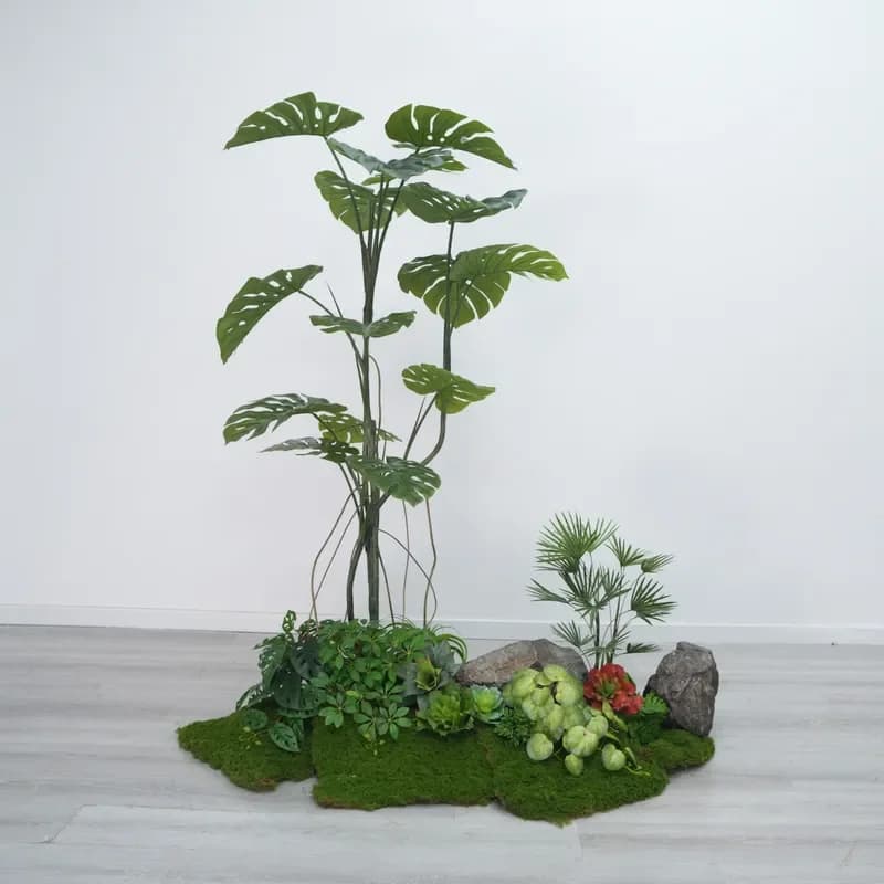 DKB Hot Selling Home Wedding Decorative Artificial Plants Decoration Big Green Tree for Home Decor Indoor Plant Artificial