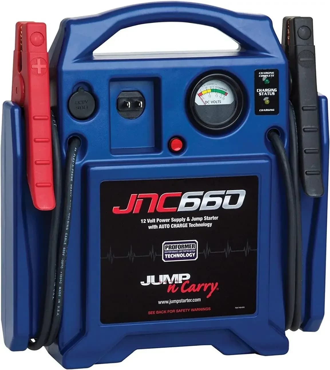 Jump-N-Carry JNC660 Avviatore di Emergenza 12 Volt con 1700 Ampere di Picco