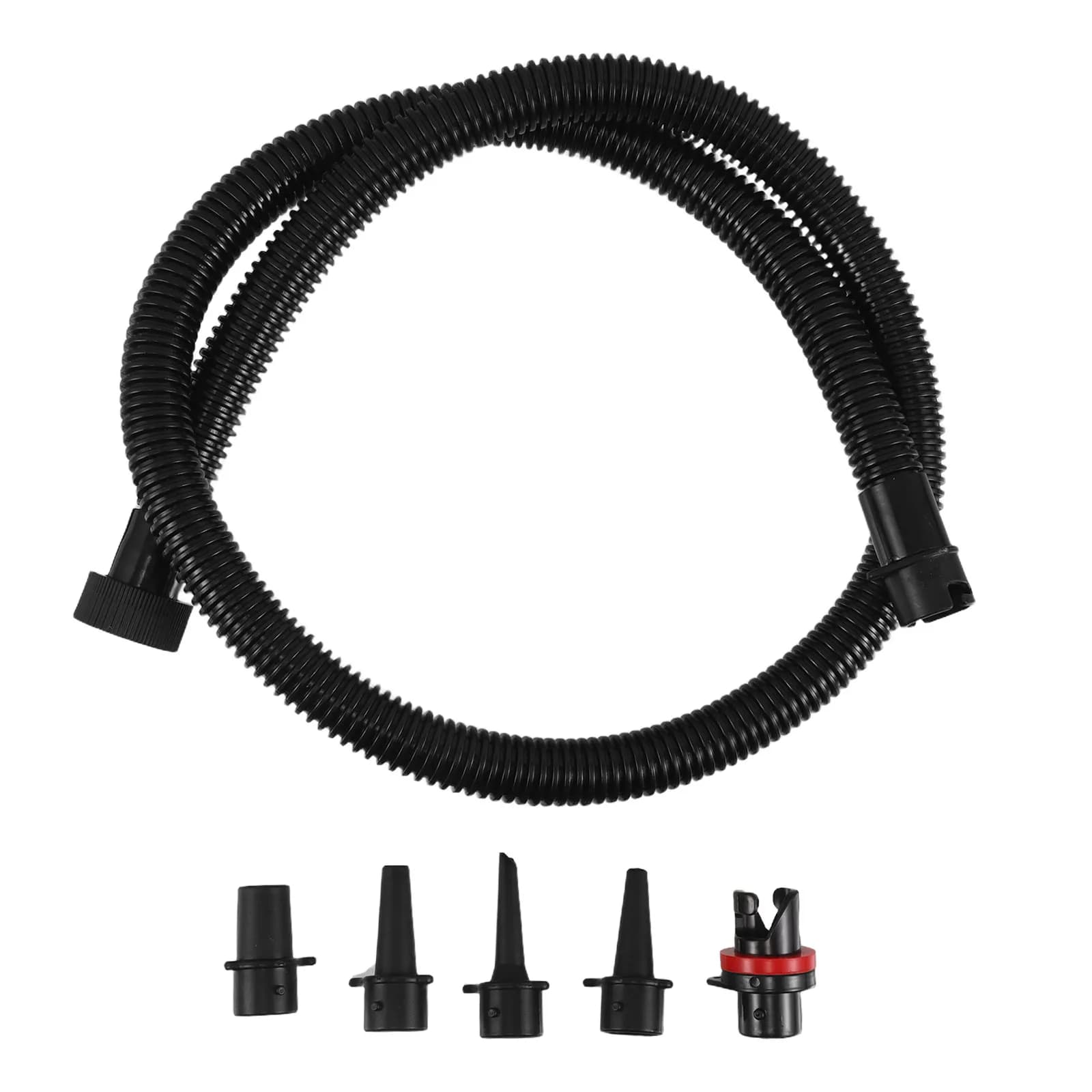Kit Adattatore Valvola Gonfiabile 1 Set, Tubo Pompa Kayak, Ricambi Paddle Board, Tubo Pompa SUP Portatile a Gonfiaggio Rapido