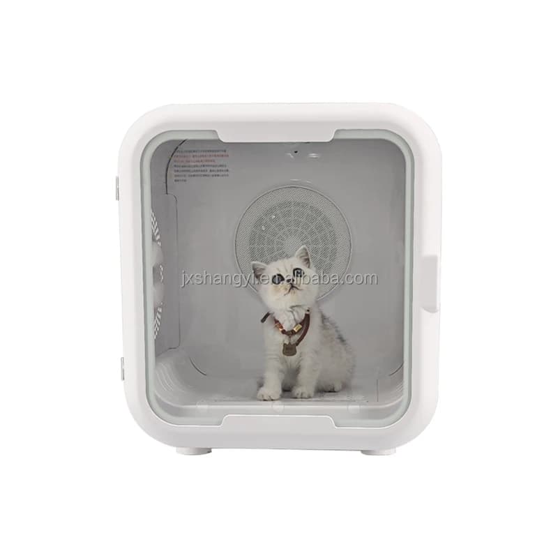 Factory OEM 62L Pet Dog Cat Grooming Hair Dryer Tuya APP Control Smart Pet Dryer Box
