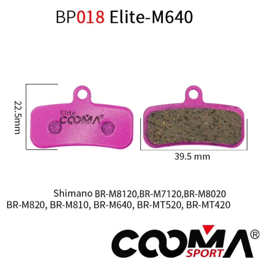 1 Coppia Pastiglie Freno A Disco Bici Per-Shimano Saint M810 M820/ZEE M640 M810 M820 D01S D02S Semi Metallo Pastiglie Freno Per Bicicletta Parte di Ciclismo