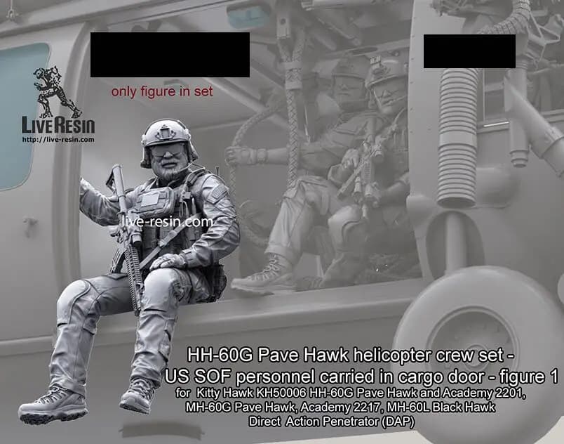 1/48 Resin Model Figure GK, Unassembled and Unpainted Kit