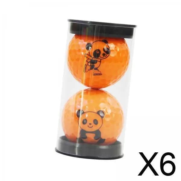 Palline da Golf Leggere e Riutilizzabili a Forma di Panda, Ideali per Allenamento Domestico e Gioco in Giardino