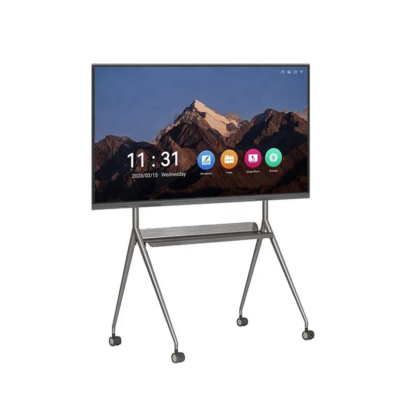 GAOKEview Scheda interattiva a schermo piatto Lavagna digitale Smart Board Education TV Android 4k Schermo per tablet da disegno