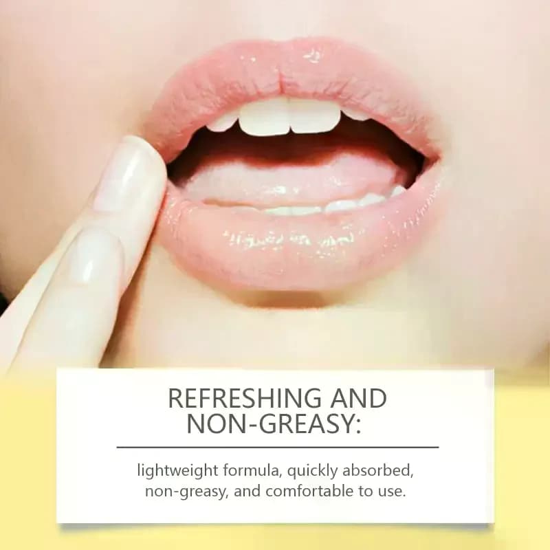Balsamo Labbra al Miele Idratante Profondo a Lunga Durata Nutrimento Delicato Anti-Screpolature Levigante Idratante Ammorbidente per Labbra Cura della Pelle 15g