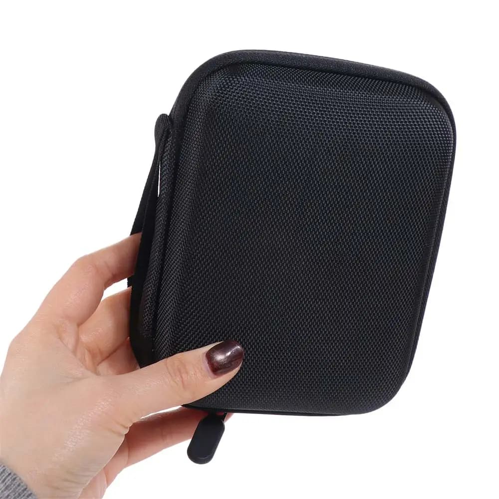 Waterproof Guitar Pick Holder Large Capacity Organizer Pouch Pick Case Box Black Yellow Compact Pick Storage Box