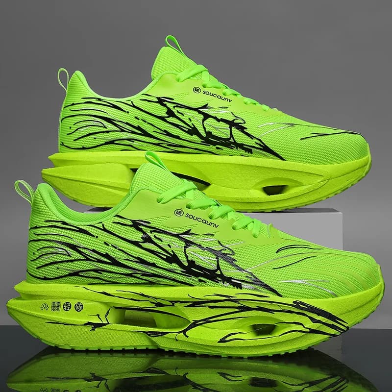 Men's sports shoes, casual, marathon, breathable, light, comfortable, woman's shoes, anti-slip, walking, outdoor