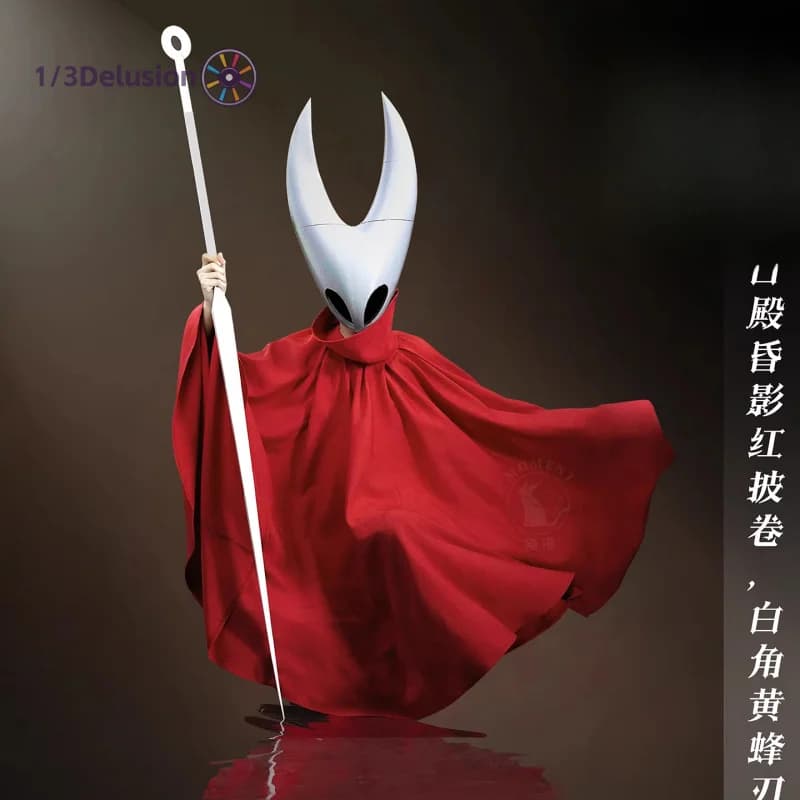 Costume Cosplay di Hornet da Hollow Knight: Silksong, Accessori per Giochi di Ruolo, Halloween e Natale, per Uomo e Donna