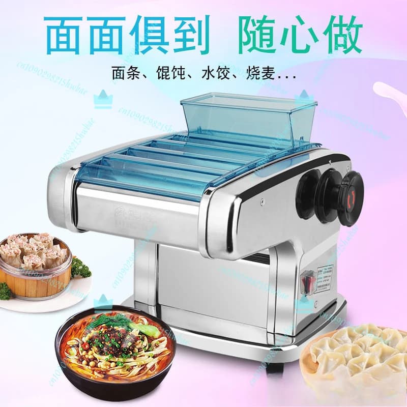 Macchina per fare pasta automatica elettrica piccola fresca commerciale a 1 lama