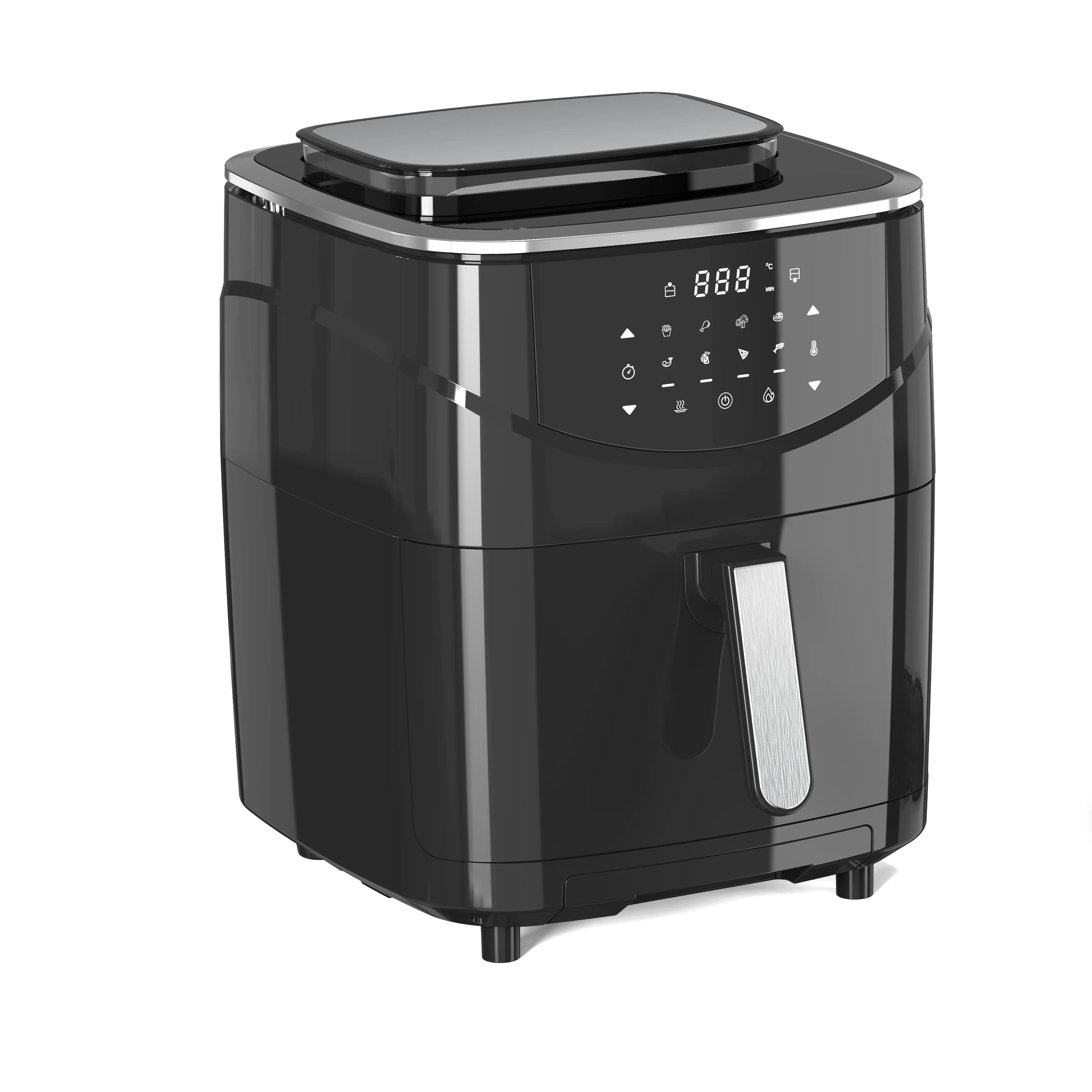 Friggitrice ad aria a doppio stack da 6,5 litri - Fornello elettrico senza vapore e olio, controllo digitale intelligente, 1500 W per una cottura sana (miglior prezzo