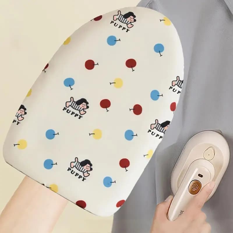 Insulated Gloves With Handheld Ironing Board Home Garment Steamer Waterproof Anti Steam Mitt Portable Mini Iron Holder