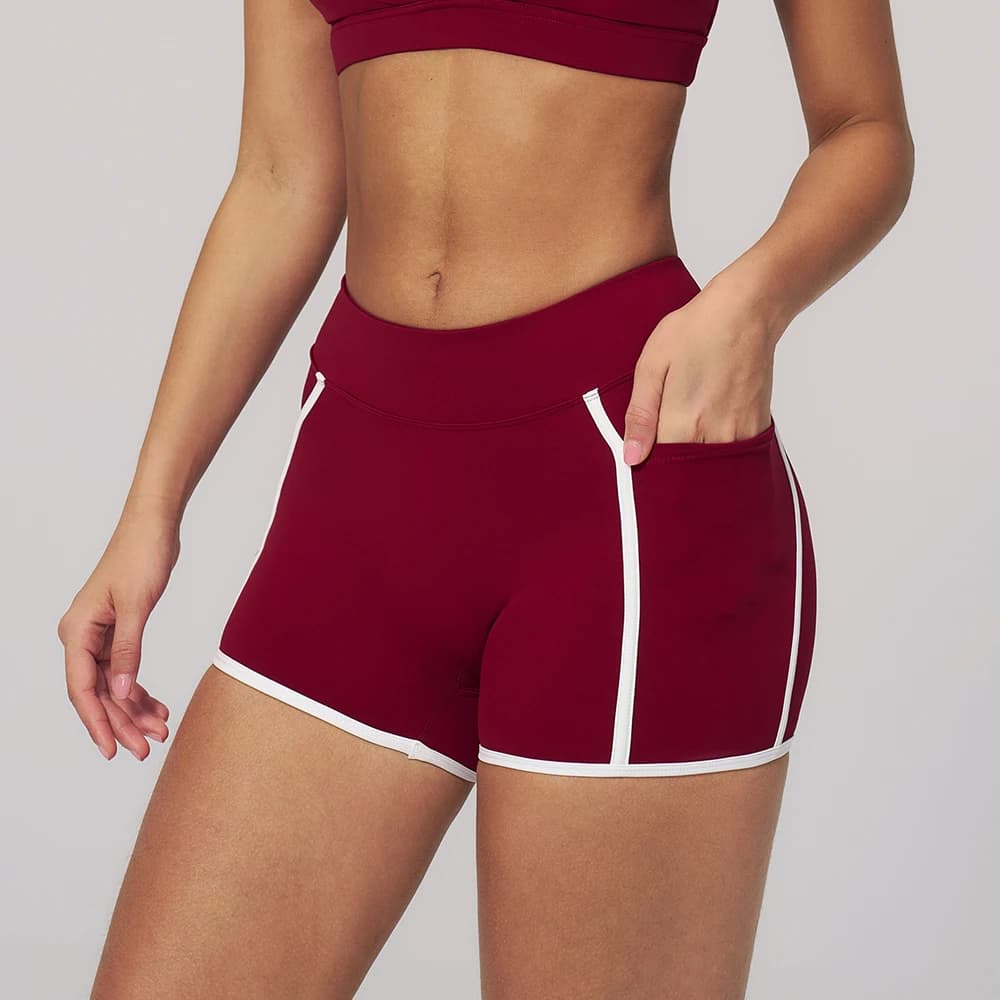 Pantaloncini da yoga da donna, pantaloncini sportivi estivi, pantaloncini da palestra, pantaloncini da allenamento, pantaloncini sportivi a vita alta push up, pantaloncini da corsa e ciclismo