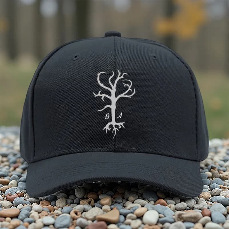 2026 Fashionable Sun Hat with Tree Root Pattern, Adjustable Baseball Cap for Men And Women, Truck Driver Hat