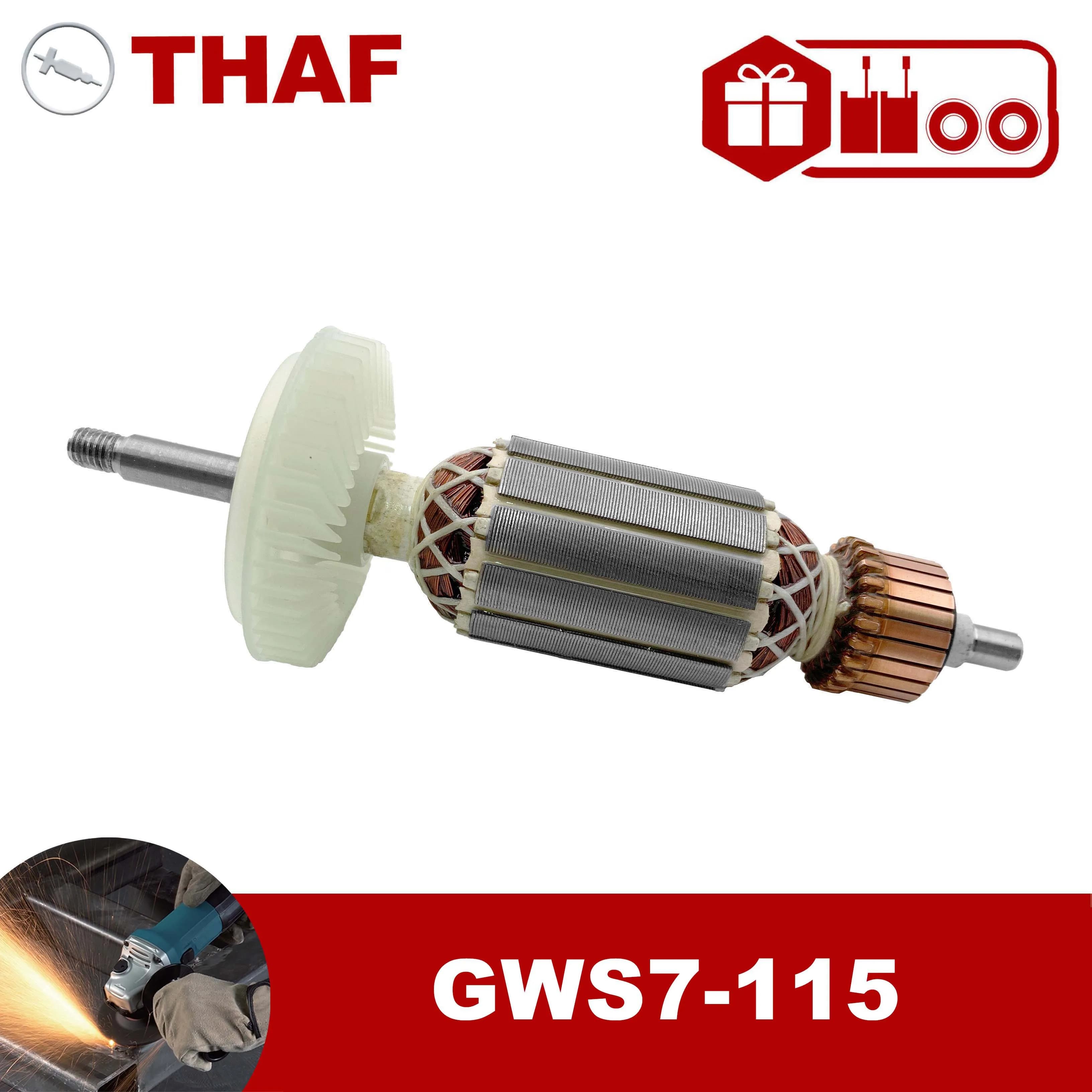 AC 220V 240V GWS7-115 Indotto Rotor per BOSCH Smerigliatrice miniangola Ricambi Smerigliatrice angolare GWS 7-115