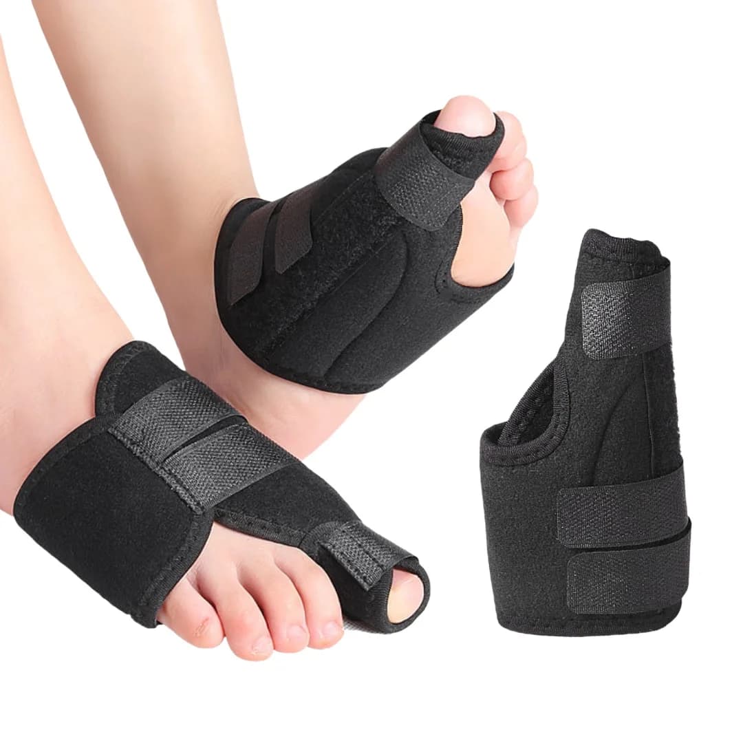 1pair Big Toe Hallux Valgus Corrector Bunion Corrector Splint Toe Straightener Toe Separator Brace for Foot Care Pain Relief