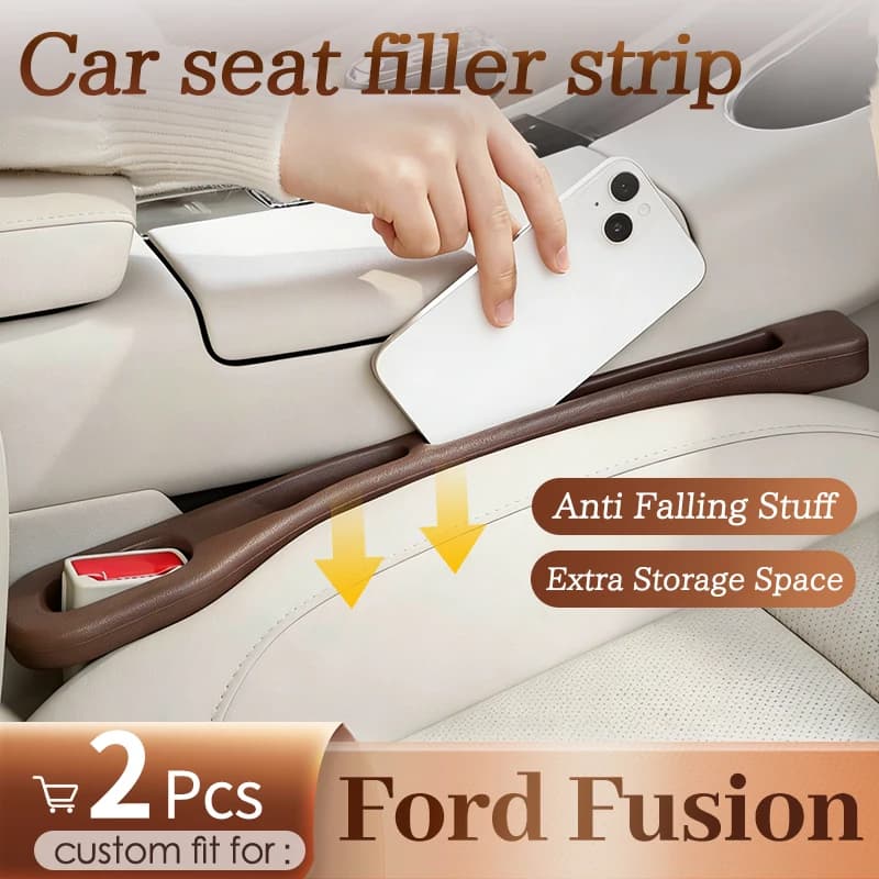 Striscia di riempimento per fessure auto per Ford Fusion, striscia portaoggetti multifunzionale per interni, organizer per riporre telefono e chiavi