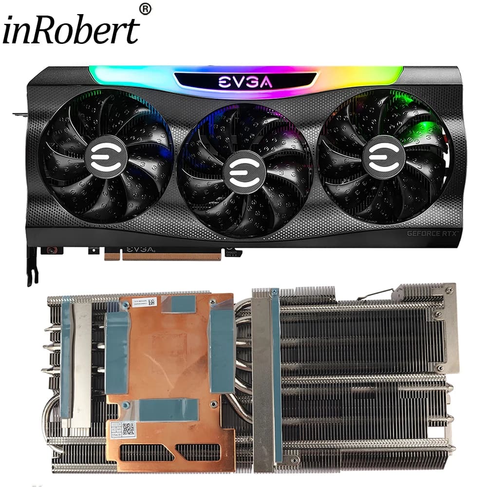 Scheda grafica Blocco di alluminio per EVGA GeForce EVGA RTX 3070 3080 3090 ULTRA GAMING Scheda video Dissipatori di calore di raffreddamento del radiatore