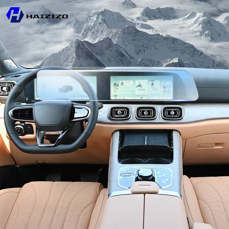 Per JAECOO J8 2023-2025 Interni auto Protezione schermo opaca console Navigazione GPS Scena LCD Pellicola TPU Resistente ai graffi PPF