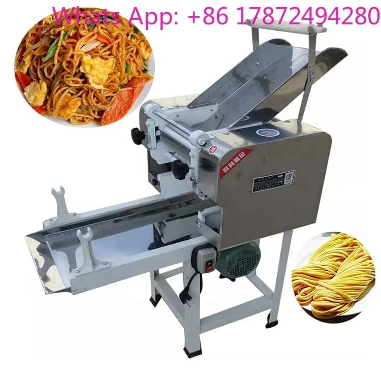 HD-125 Macchina Elettrica per Pasta in Acciaio Inox, per Lasagne e Spaghetti