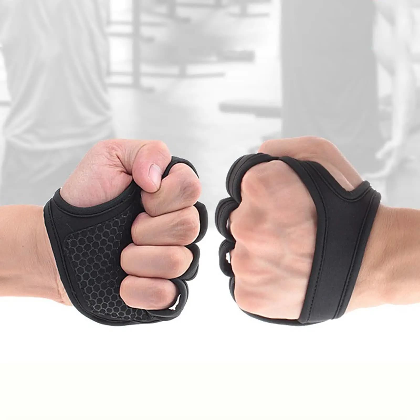 Training Gloves with palm protection, breathable, weight lifting and exercise