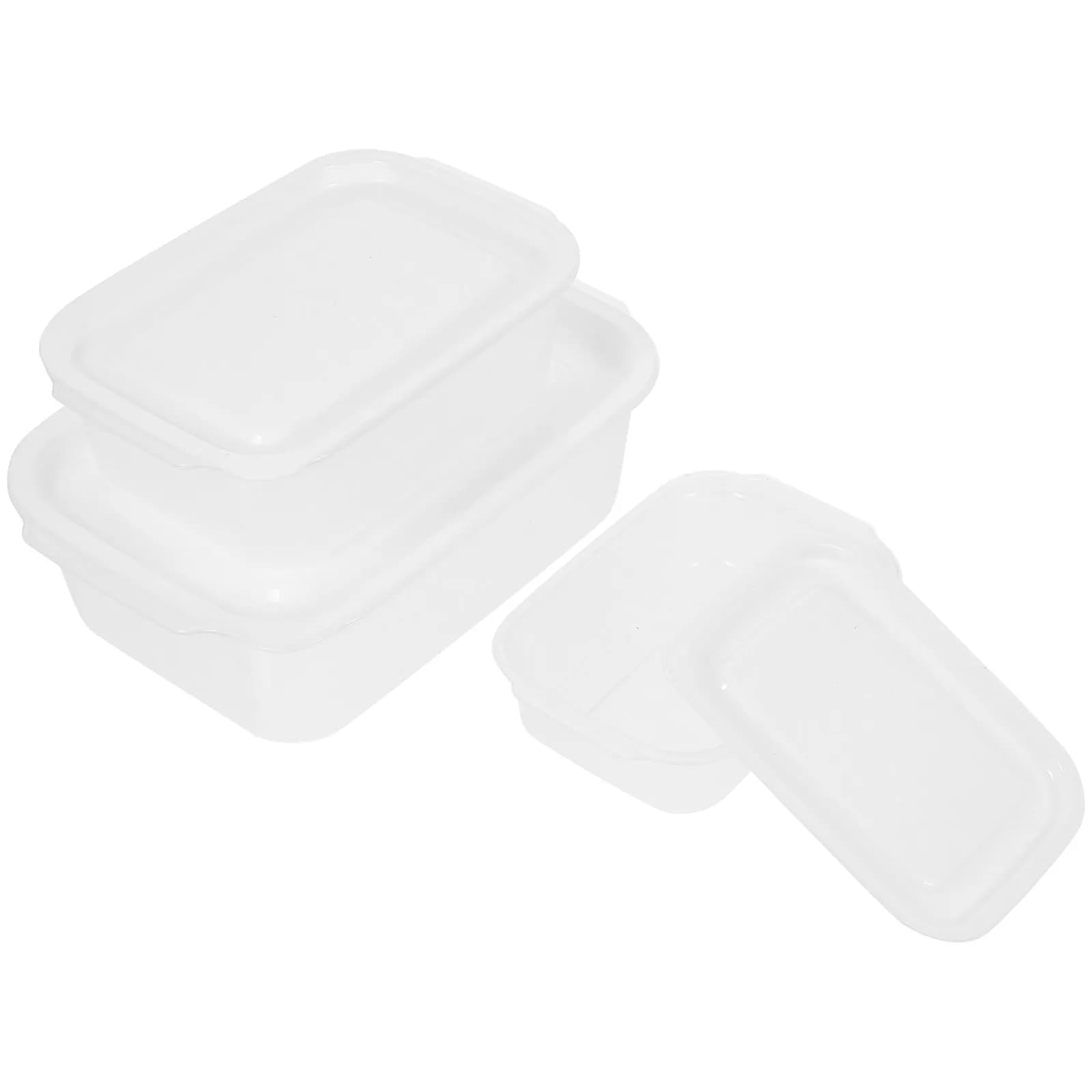 1Set Fresh Keeping Refrigerator Storage Box Set Food Sealing Container for Fruits Vegetables Butter Bread Kitchen Organization