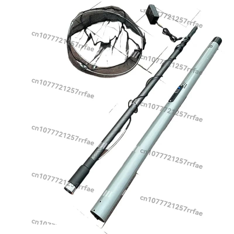 Hand Net Fishing Gear with Folding Telescopic Numerical Control Integrated Net Rod