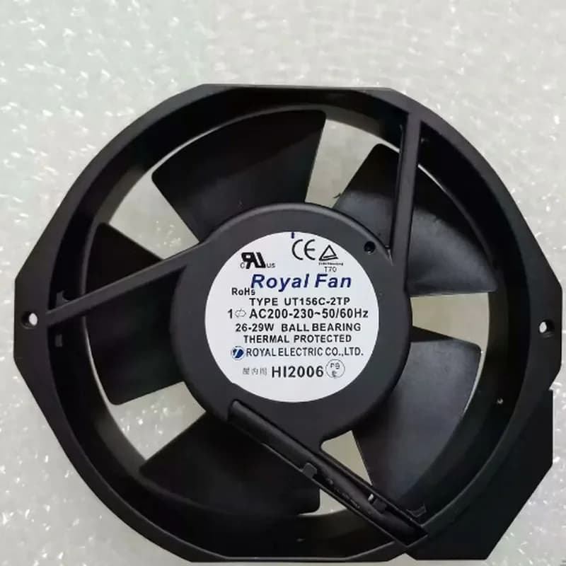 New AC Cooling Fan for UT156C-2TP with Aluminum Frame 200-230V 26-29W