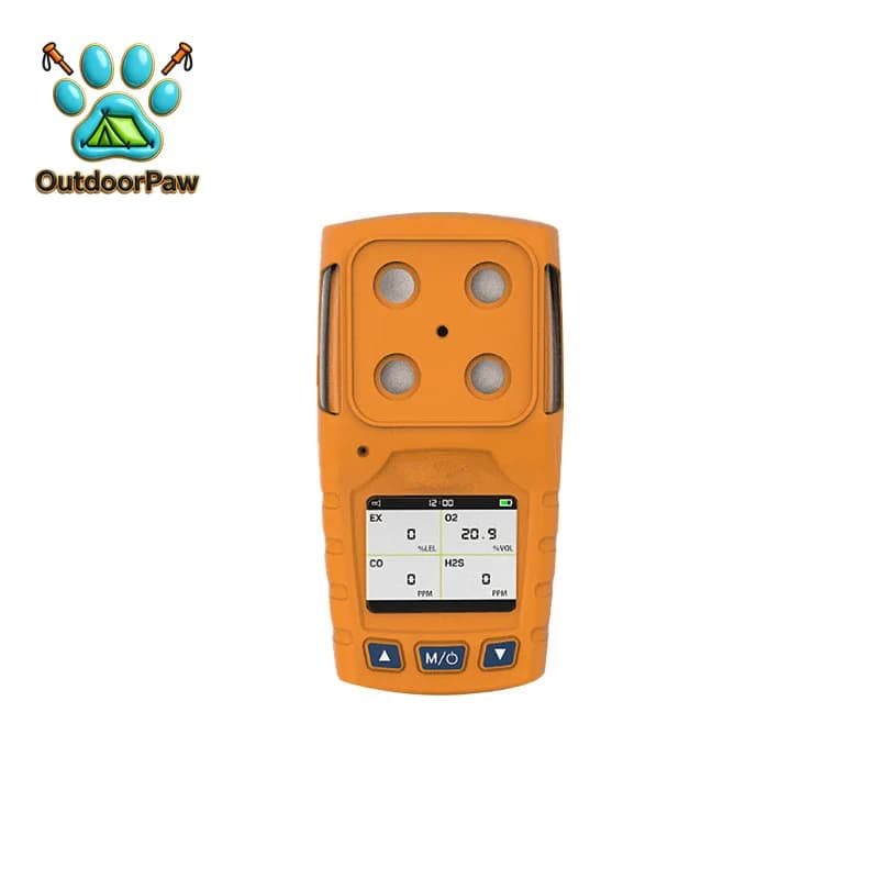 Portable 4-in-1 gas detector directly from the manufacturer, combustible carbon monoxide hydrogen sulfide detector