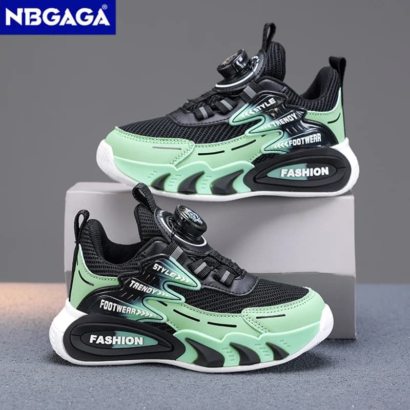 Breathable and lightweight racing shoes for boys, summer sneakers for children, casual tennis shoes 5-16 years