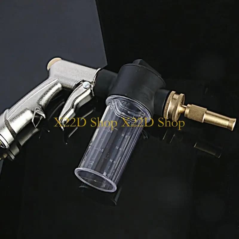 X22D Efficace spruzzatore per tubo da giardino con pistole per schiuma pressione e dispenser sapone per pulizia