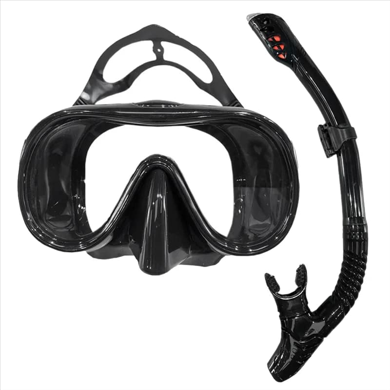 -AT52 Scuba Diving Mask Snorkel Scuba Diving Mask Fully Dry Suit Equipment