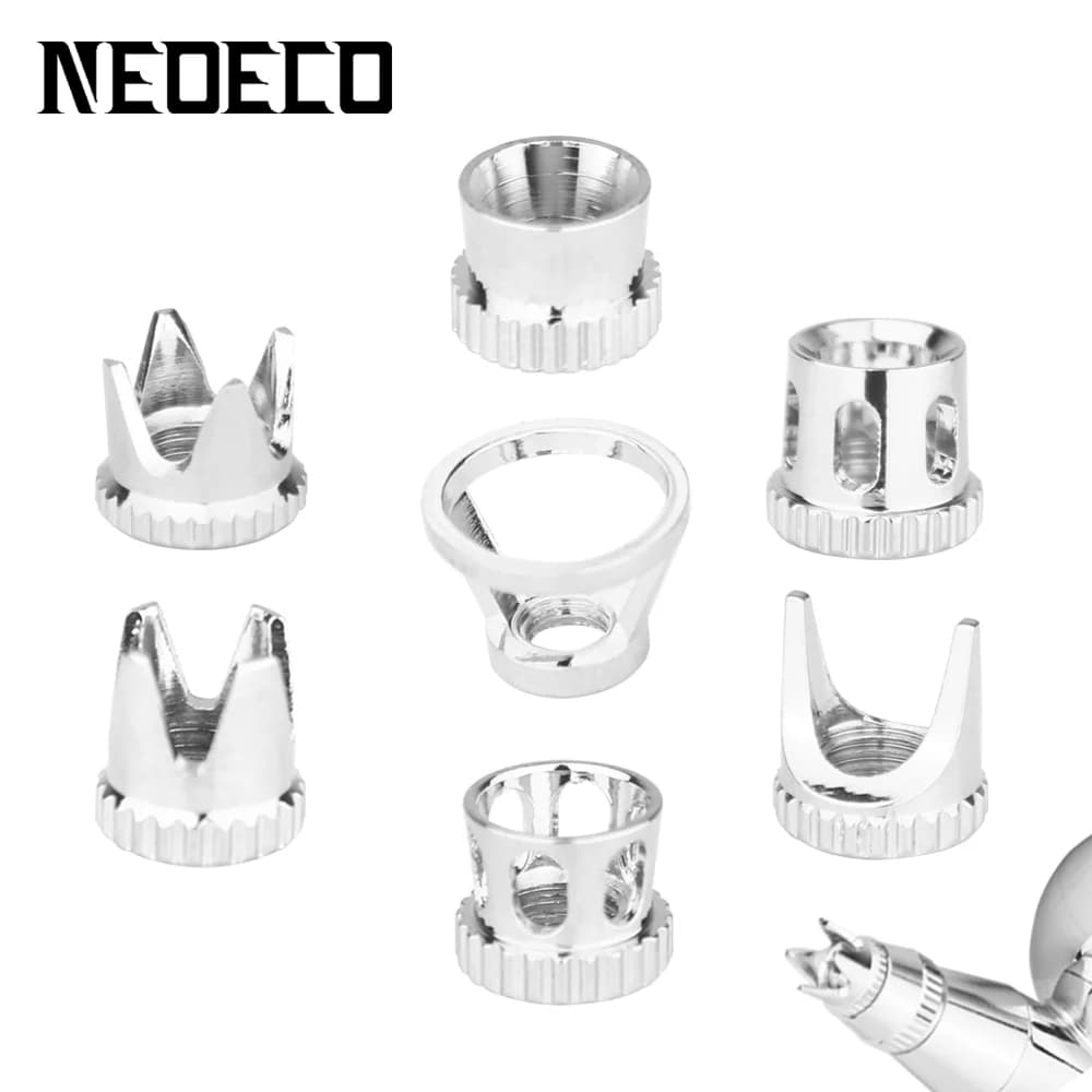 Accessorio per tappo di copertura per aerografo corona/Tomahawk/condensazione cava/forma a distanza tappi per ventola a spazzola d'aria tappo chiuso/spater
