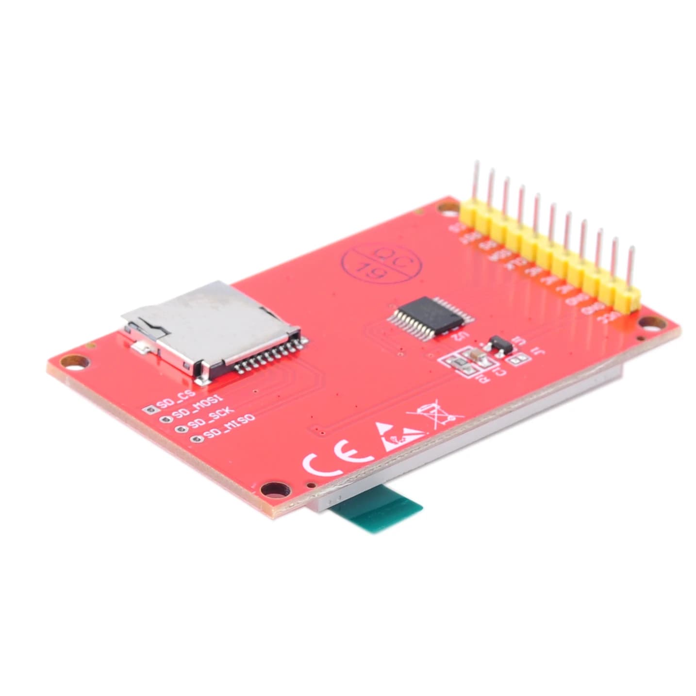 Modulo LCD TFT da 1,8 pollici 128x160 con interfaccia SPI ST7735S, schermo a colori con porta seriale, supporto slot SD per Arduino ESP32 Raspberry Pi