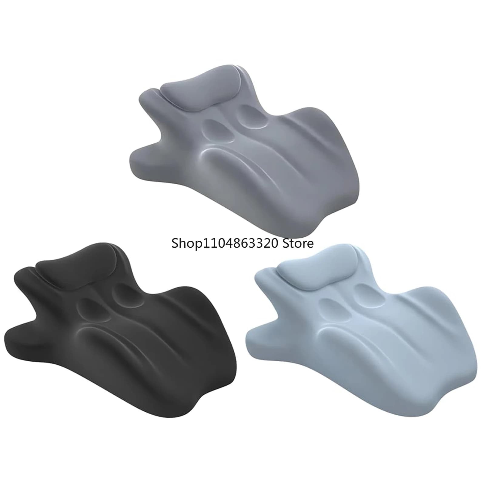 Cuscino per letto, cuscino per sedersi e sdraiarsi, cuscino per il sedere per coppie, supporto lombare in memory foam