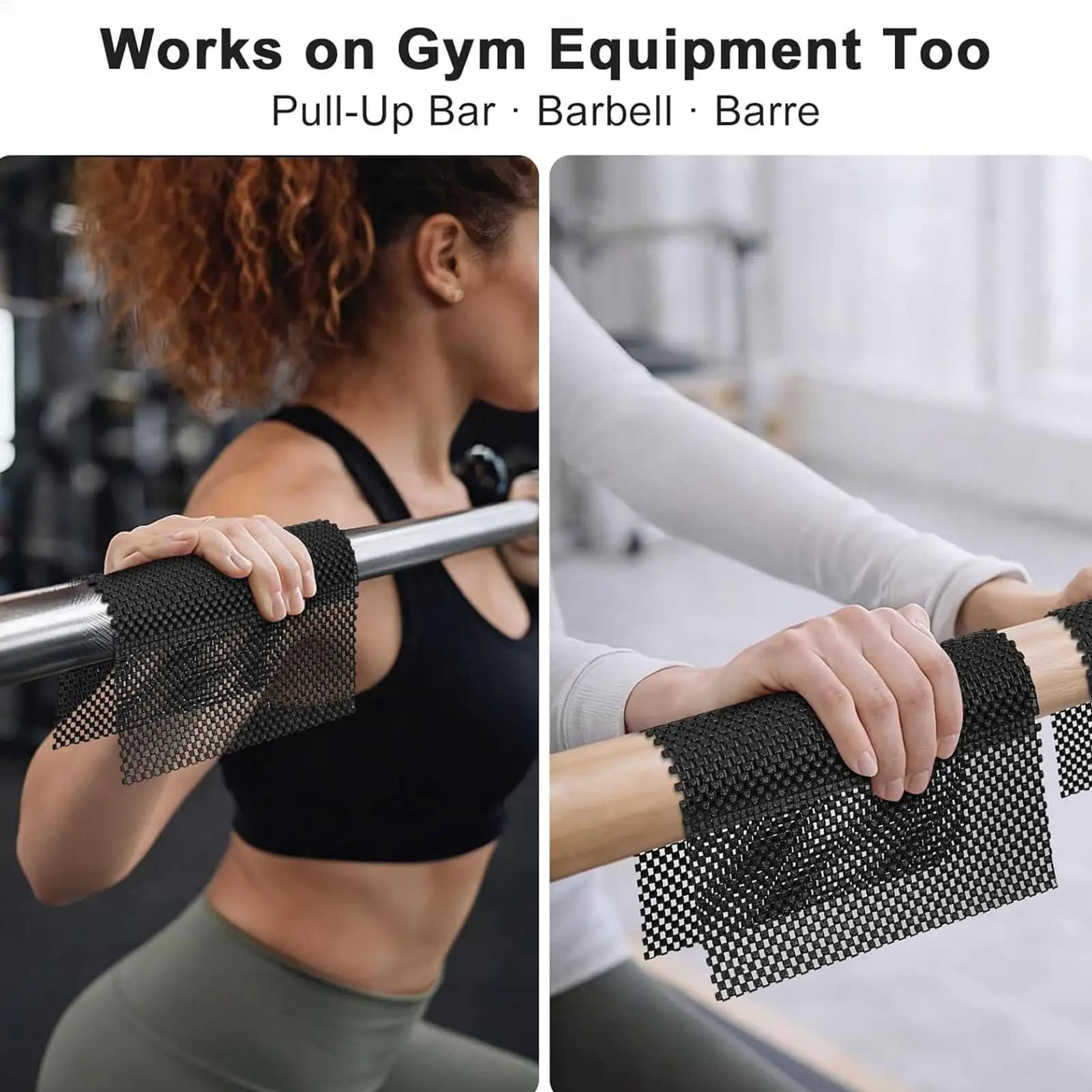 Tappetino antiscivolo per Pilates, set da 4 pezzi, cuscinetti per le mani, tappetino antiscivolo per Pilates Reformer, per trazioni, pesi liberi, palestra, casa, yoga indoor