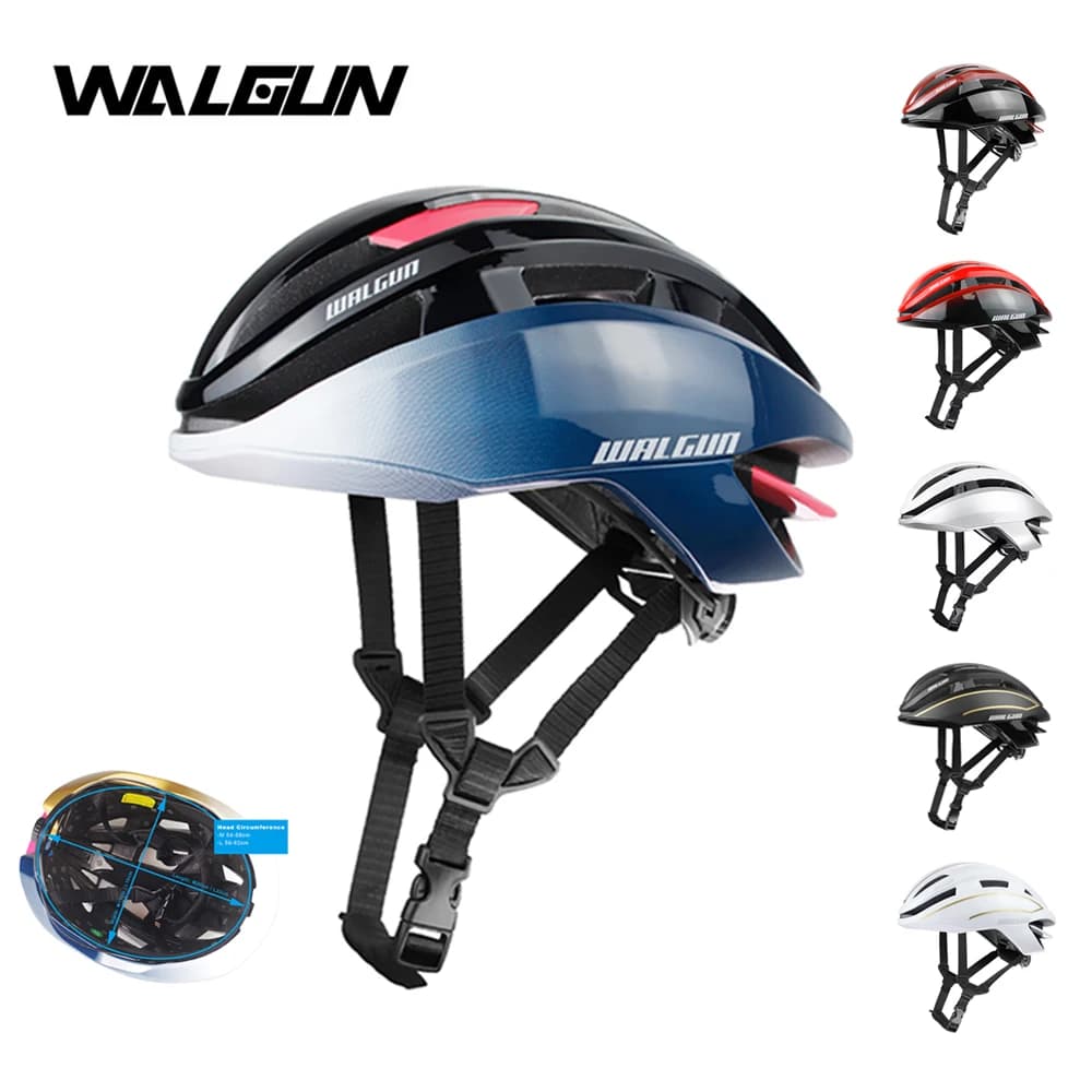 WALGUN Aerodynamic Cycling Helmet for Men and Women, Ultralight for Road Bike and MTB, Sports Cycling Safety Helmet