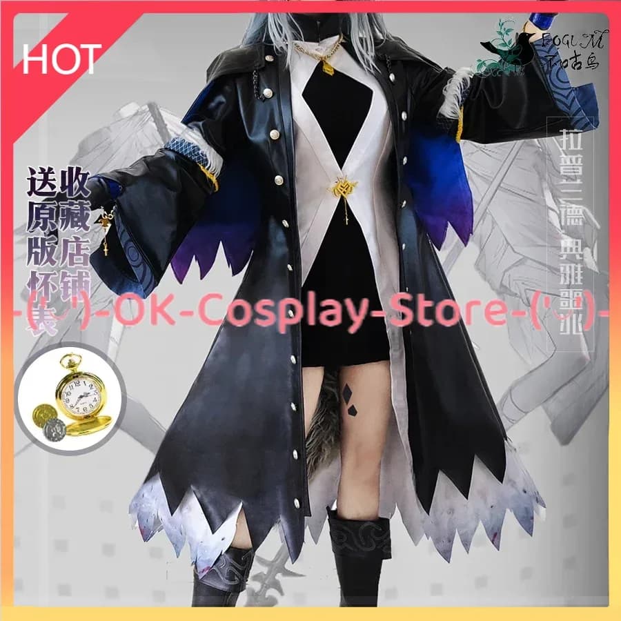 [Su misura] Gioco Arknights Lappland Costume Cosplay Donna Abito da festa carino Abito Anime Abbigliamento Uniformi di carnevale di Halloween