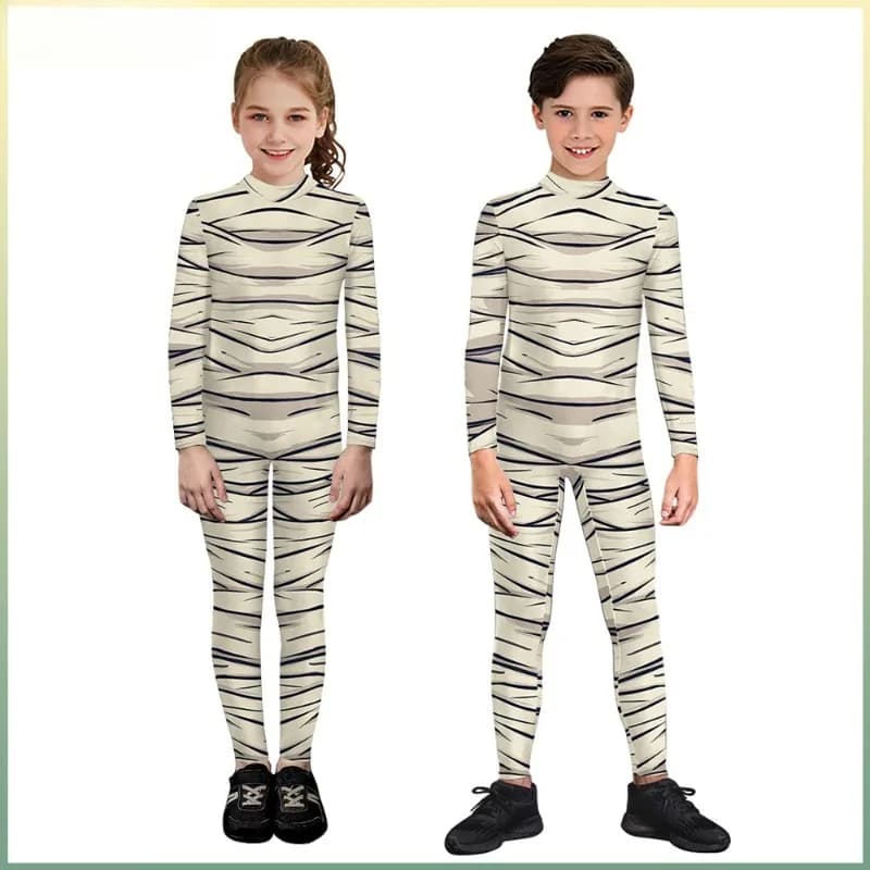 Halloween Cosplay Pajamas Kids Performance Costume Cross-Border Children's Dress up Clothes Traditional Ethnic Stage Outfit