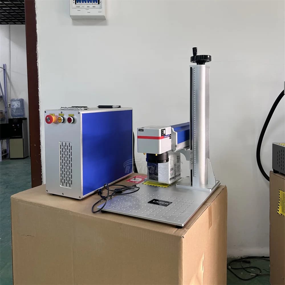 JPT Mopa Fiber Laser Cutting Machine, 3D Deep Engraving for All Metals, 200W Fiber Laser Engraver